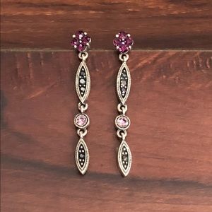Amethyst Drop Earrings